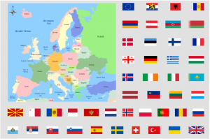 EU political map