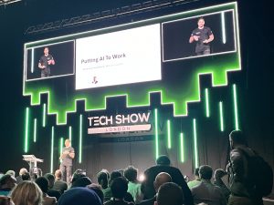 How to put AI to Work - by Mark Chapman, the-eConsultant - at Tech Show London